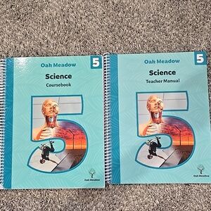 Oath Meadow Science Coursebook and Teacher Manual Set Grade 5 Homeschool